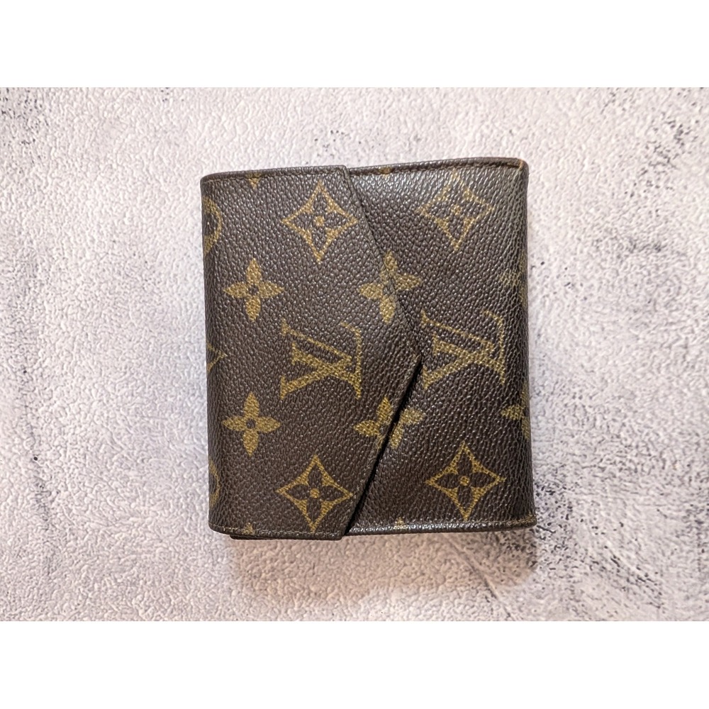 Authentic Louis Vuitton Vintage Monogram Envelope Coin Wallet